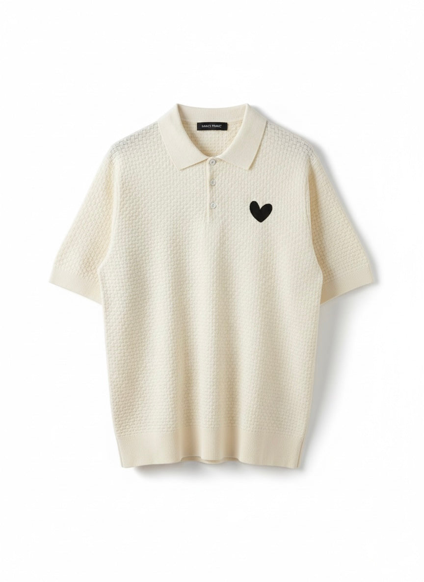 MARCI FRANC DIAMOND POLO SHIRT
