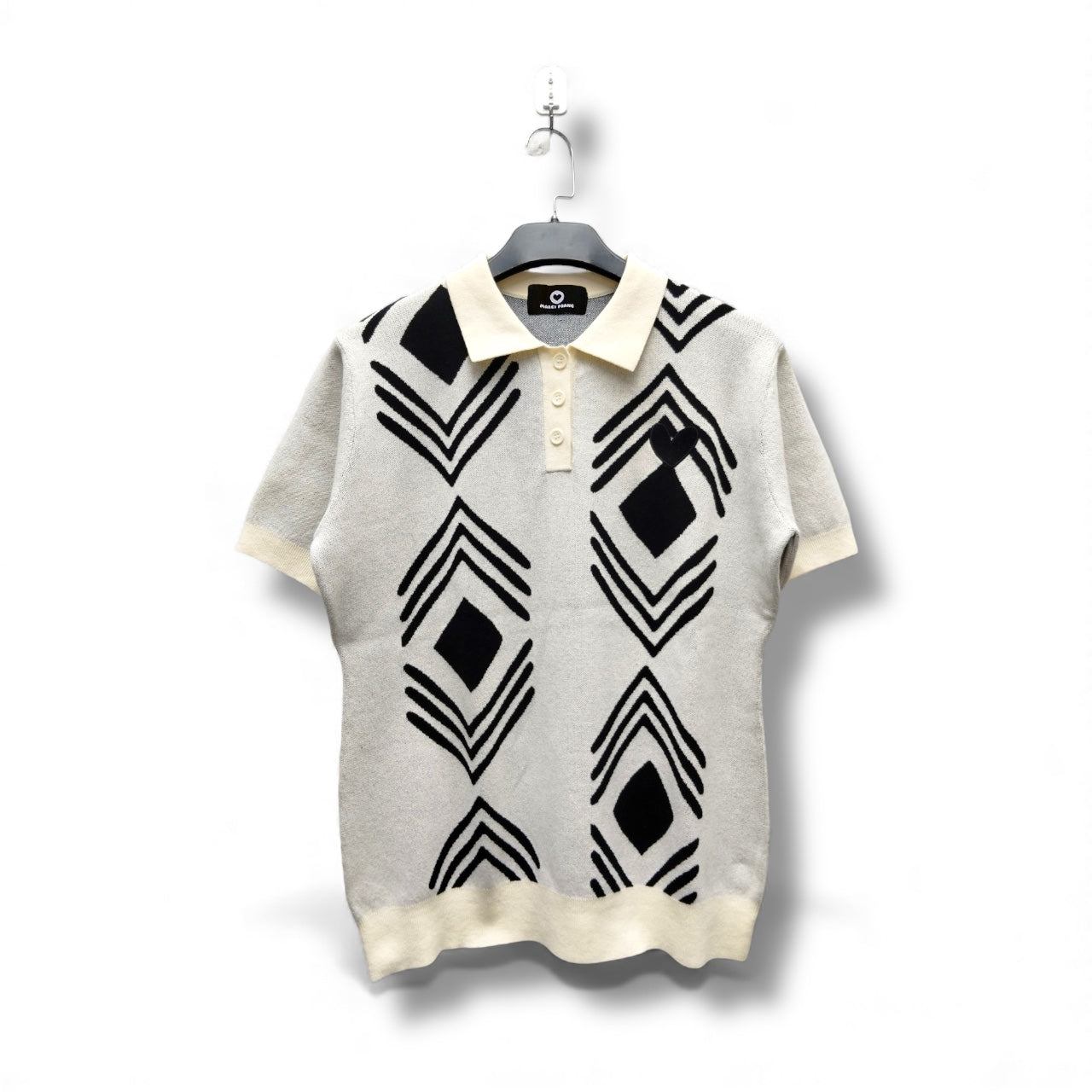 MARCI FRANC ZEBRA POLO SHIRT