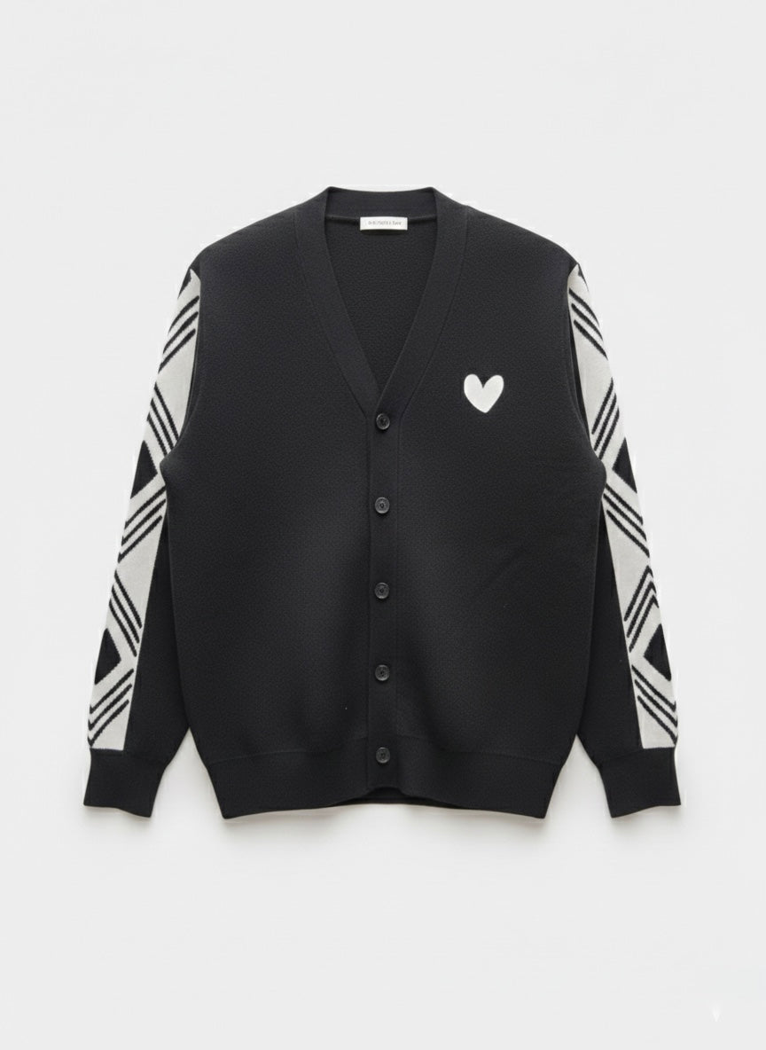 MARCI FRANC BLACK DIAMOND CARDIGAN