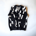 MARCI FRANC PIXEL DIAMOND CARDIGAN