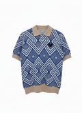 MARCI FRANC SAVANNAH SKY POLO SHIRT