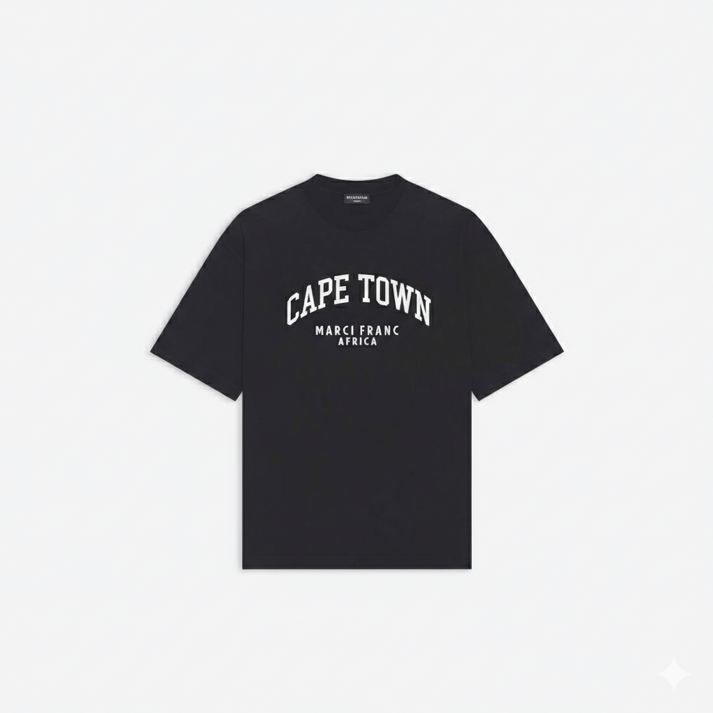 Marci Franc Heritage CAPE TOWN Minimalist Tee