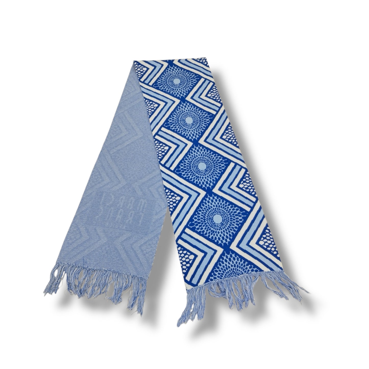 MARCI SAVANNA SKY KNITTED SCARF
