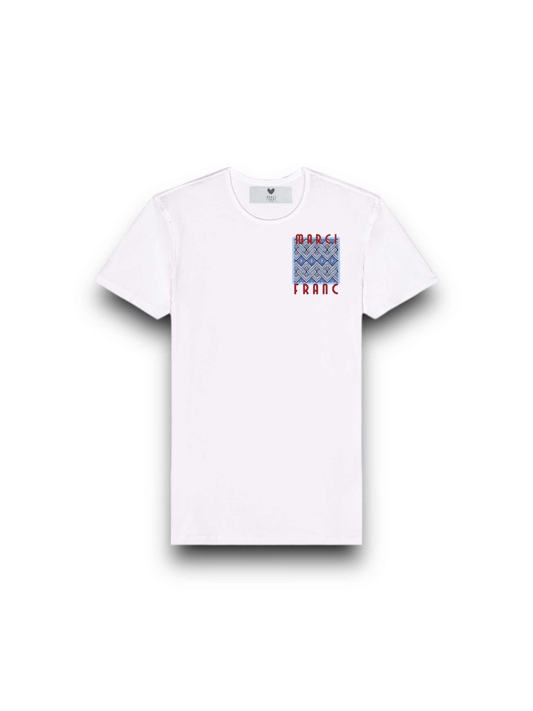 MARCI FRANC SAVANNAH SKY LOGO COTTON T-SHIRT