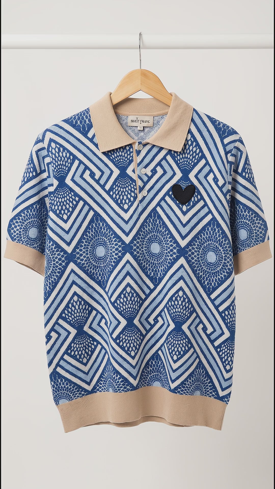 MARCI FRANC SAVANNAH SKY POLO SHIRT