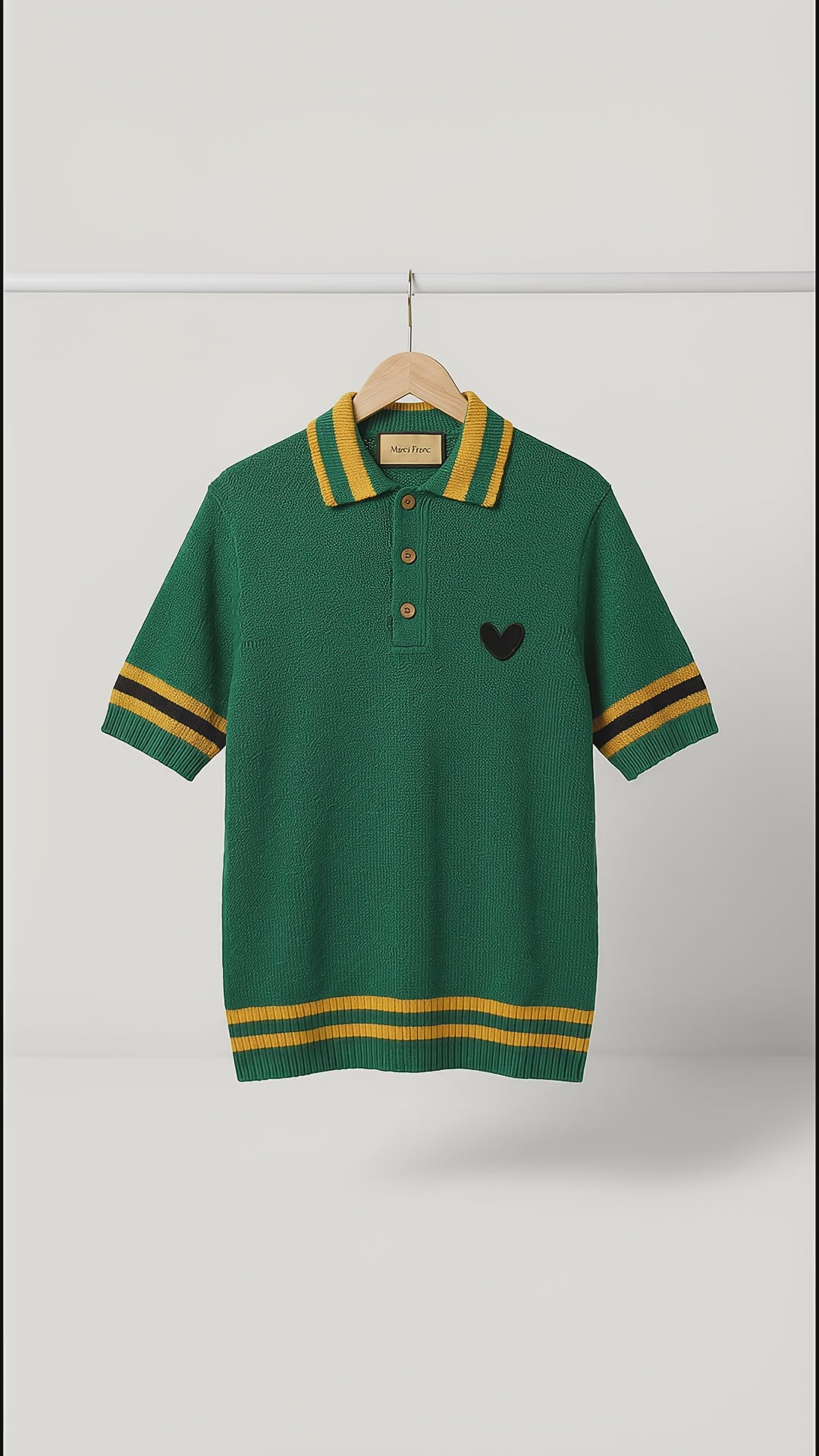 THE MARCI FRANC "UNITY" HERITAGE KNIT POLO