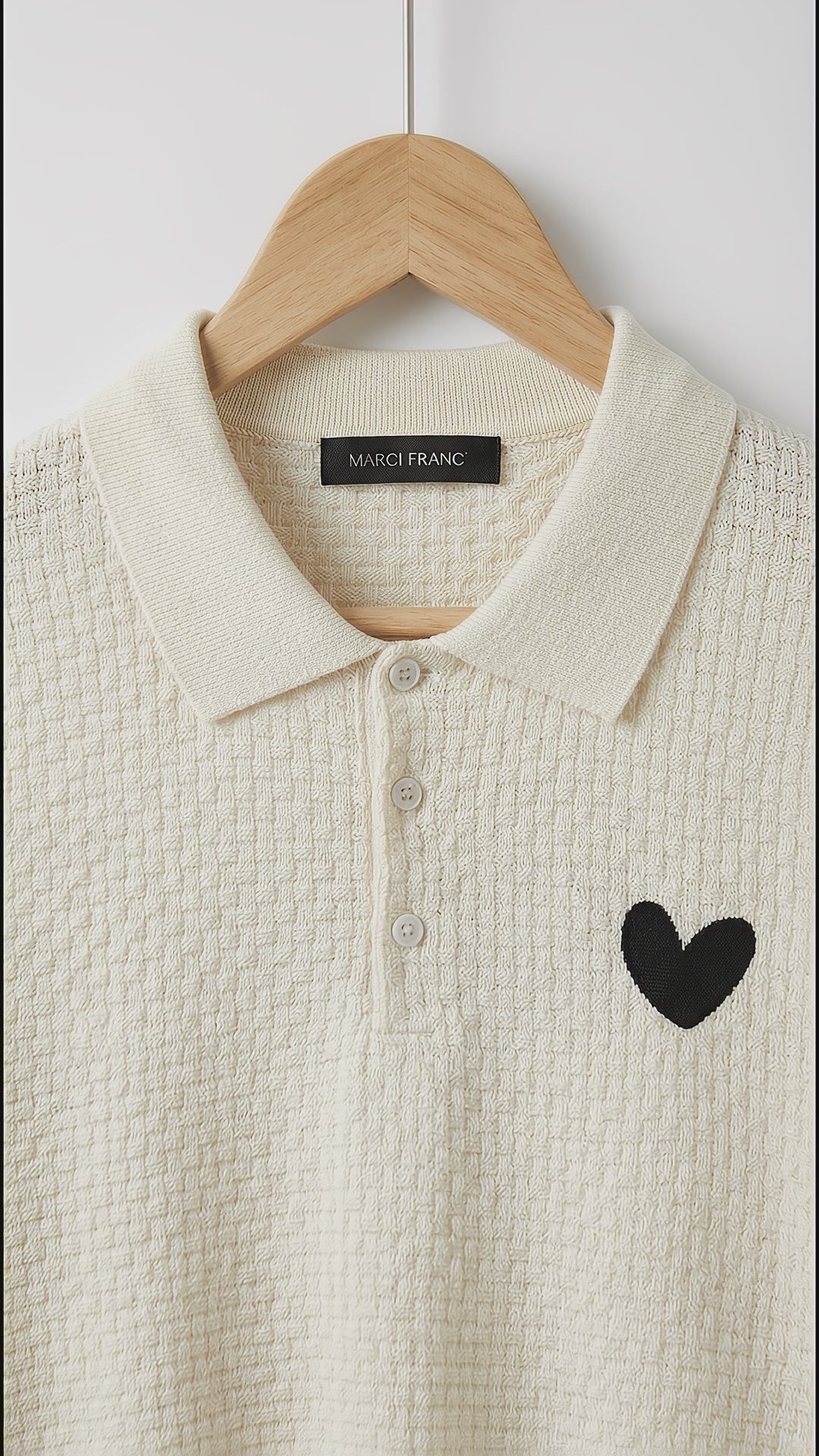 MARCI FRANC DIAMOND POLO SHIRT